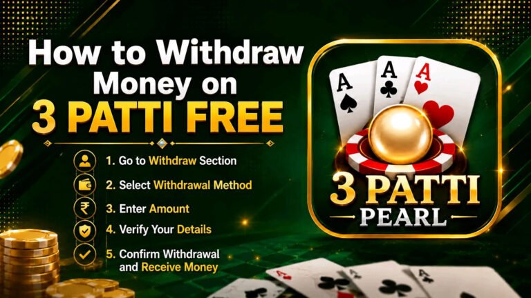 Withdraw Money on 3 Patti Free