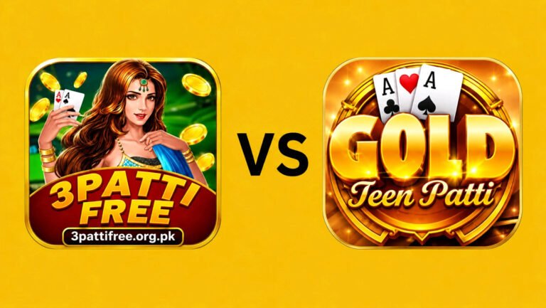 3 Patti free Vs 3 Patti Gold