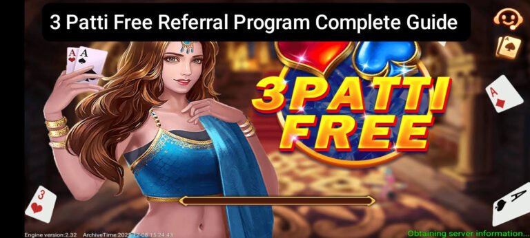 3 Patti Free Referral Program